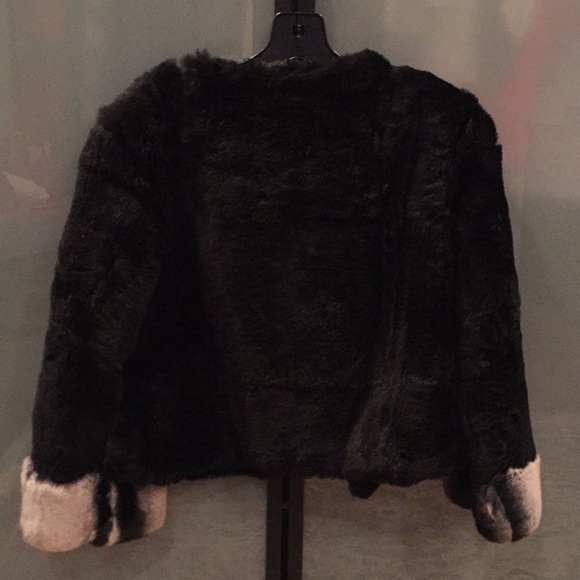 Diana Rosh Rabbit Fur Jacket - Picture 6 of 7